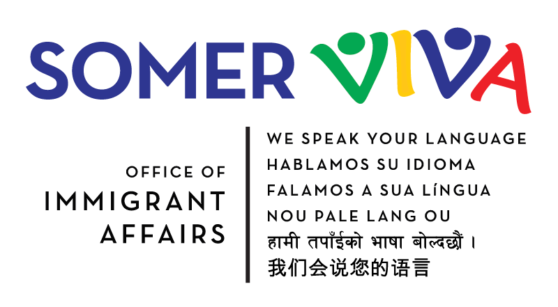 Somervivia office of immigrant affairs logo