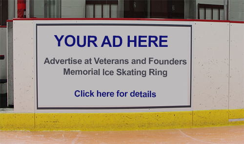 Your Ad Here: Advertise at Veterans and Founders Memorial Ice Skating Rink