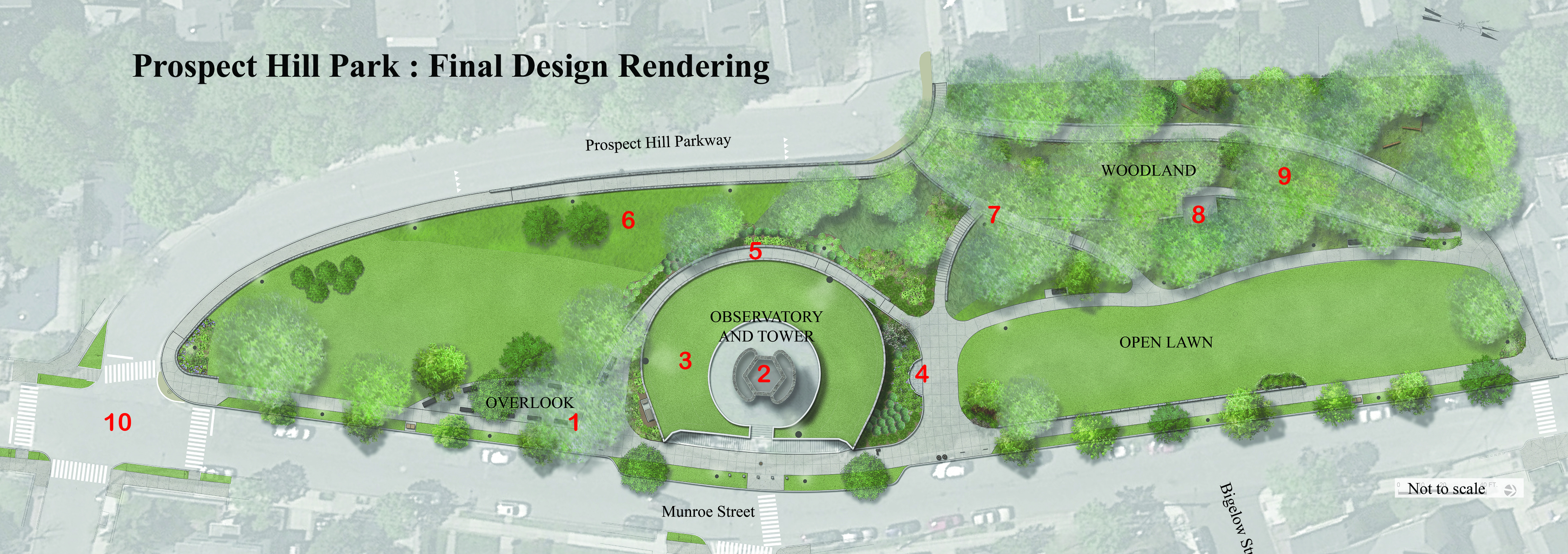 Prospect Hill Park design rendering