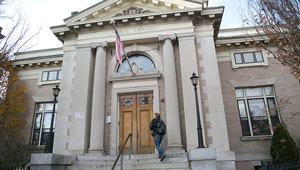 West Branch library entrance